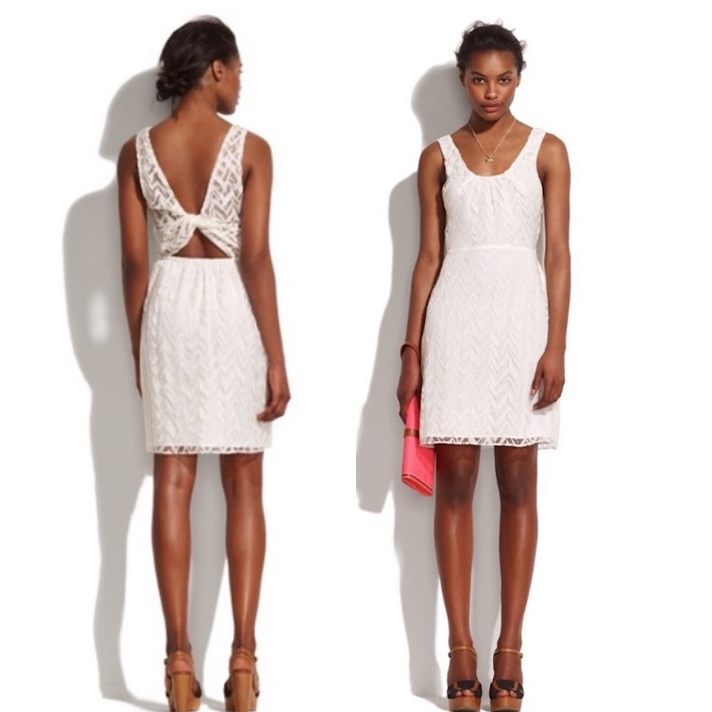 Madewell Broadway & Broome white dress 10